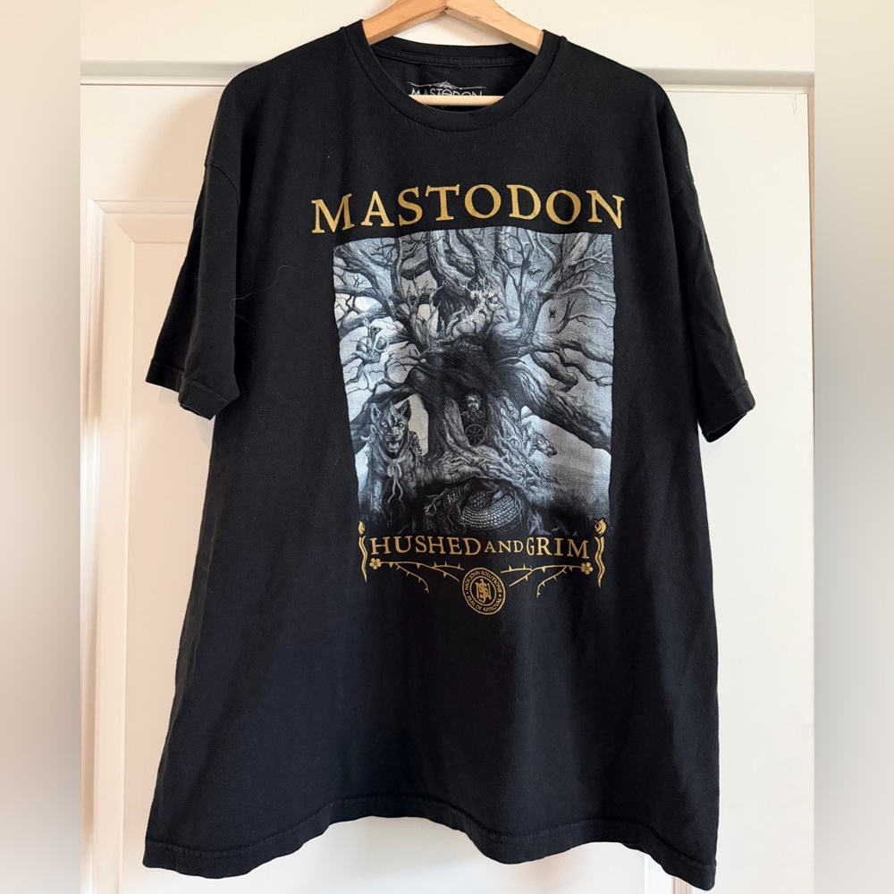 Mastodon - Black Graphic T-Shirt